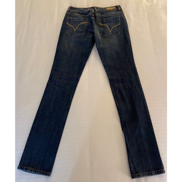 Volcom Skinny Jean's Women's Size 1 Dark Wash A+ Condition - Picture 1 of 5